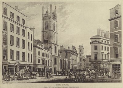 The Bank of England by Thomas (after) Malton