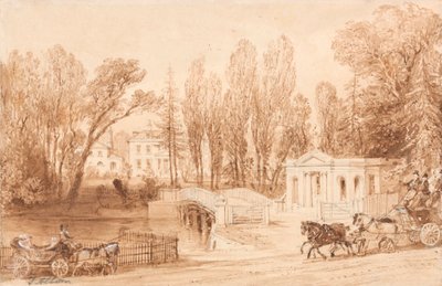 Thorncroft, near Leatherhead by Thomas Allom