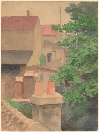 Rooftops, St. Cloud by Thomas Anshutz