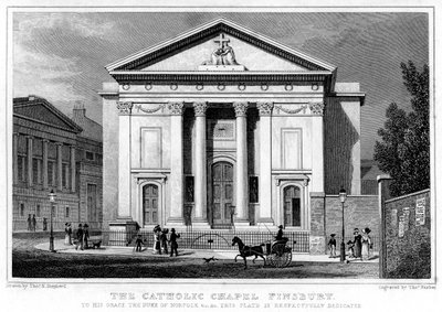 The Catholic Chapel, Finsbury, London by Thomas Barber