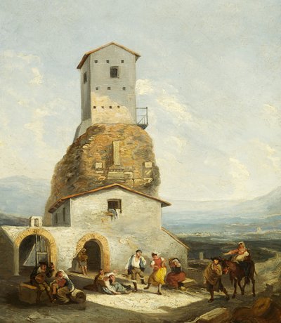 View in Italy by Thomas Barker