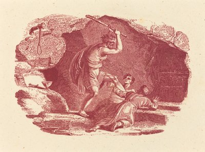 Murder Scene by Thomas Bewick