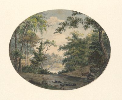 Forest Landscape by Thomas Birch