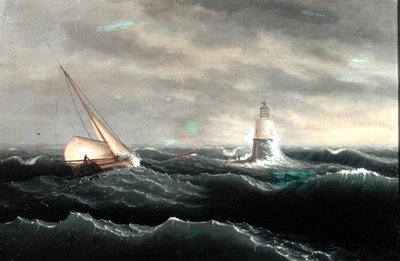 Lighthouse by Thomas Birch
