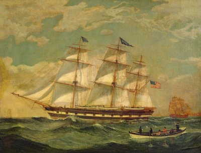 Ship Houqua by Thomas Birch