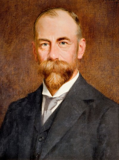 Portrait of Barrow Cadbury by Thomas Bowman Garvie