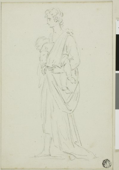 Woman with Baby by Thomas Burke