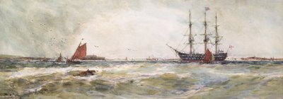 Squally Weather, Portsmouth by Thomas Bush Hardy
