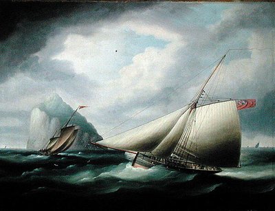 Bass Rock by Thomas Buttersworth