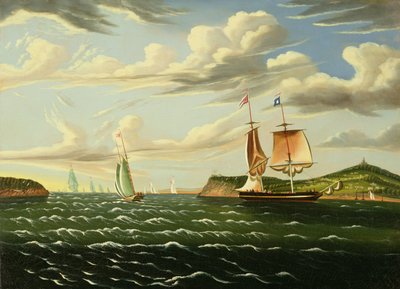 Staten Island and the Narrows by Thomas Chambers