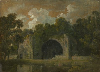 Ruins in a Landscape by Thomas Churchyard