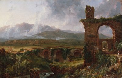 A View near Tivoli (Morning) by Thomas Cole