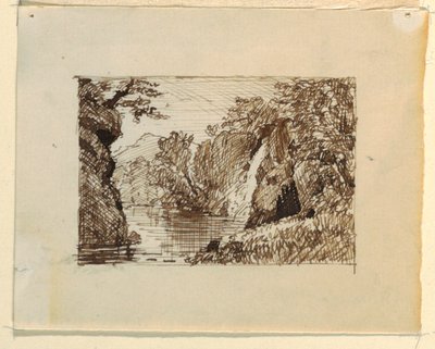 Imaginary Landscape by Thomas Cole