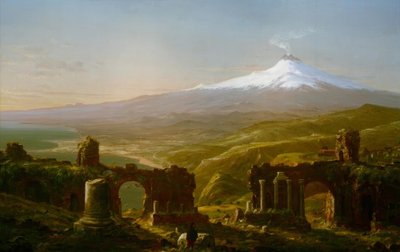Mount Etna from Taormina by Thomas Cole