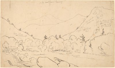 On the Road from Conway by Thomas Cole
