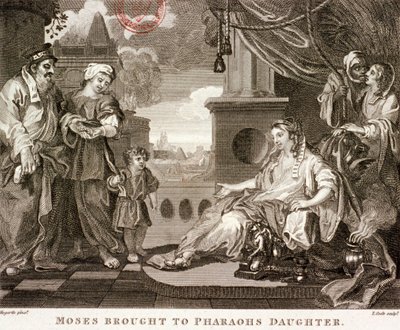 Moses Brought to Pharaoh