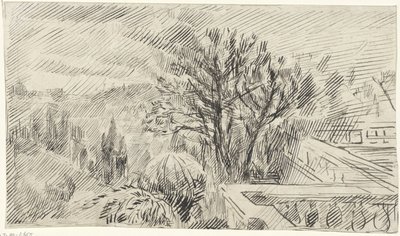 View Over the City from a Terrace by Thomas Cool