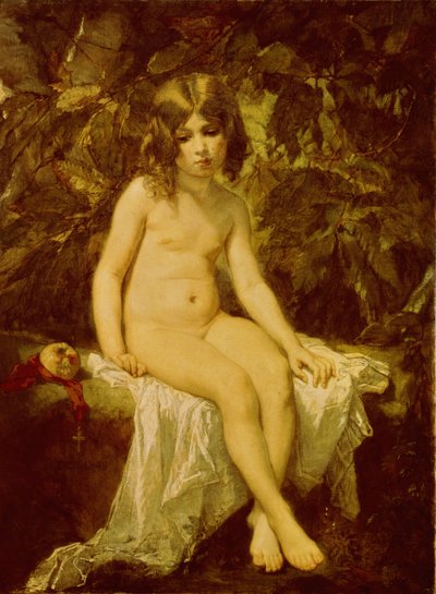 Little Bather, 1849 by Thomas Couture
