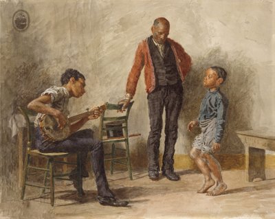 The Dancing Lesson by Thomas Cowperthwait Eakins