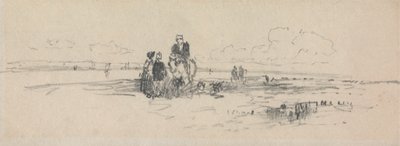 Figures on the Shore by Thomas Creswick