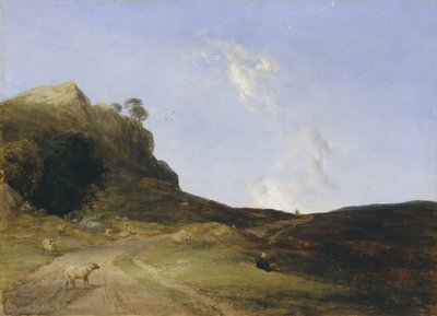 Moorland Landscape by Thomas Creswick