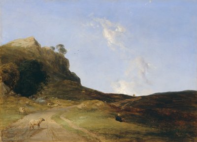 Moorland Landscape by Thomas Creswick