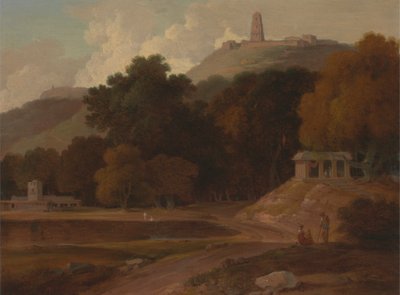 Hilly Landscape in India by Thomas Daniell