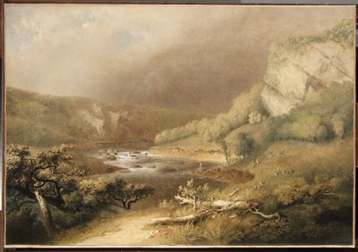 River Rapids, 1825 by Thomas Doughty