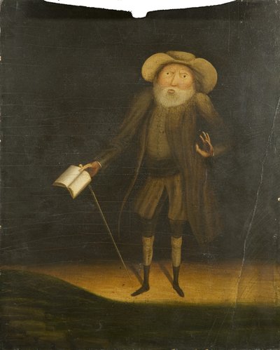 Portrait of Benjamin Lay by Thomas Dr Pole