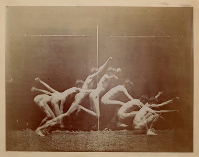 Marey Wheel Photographs of Unidentified Model by Thomas Eakins
