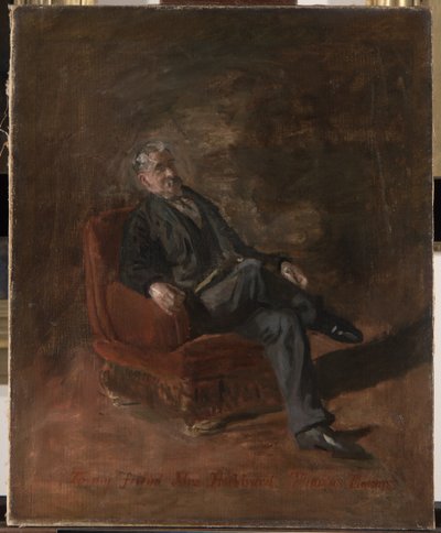 Riter Fitzgerald, c.1895 by Thomas Eakins