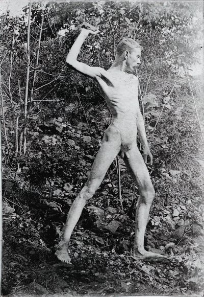 Rock Thrower, c. 1883 by Thomas Eakins