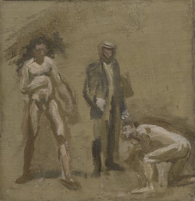Taking the Count, Study by Thomas Eakins