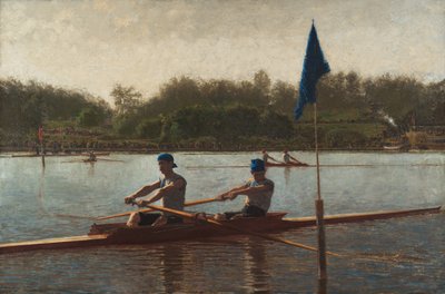 The Biglin Brothers Turning the Stake, 1873 by Thomas Eakins