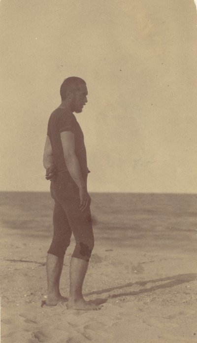 Thomas Eakins in Swim Suit by Thomas Eakins