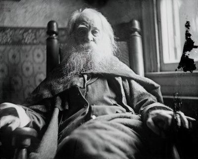 Walt Whitman in Camden, N.J. by Thomas Eakins
