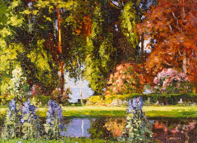 The Garden by the Sea by Thomas Edwin Mostyn