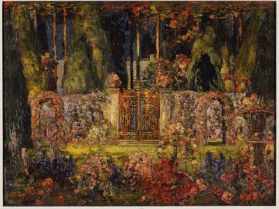 The Manor Gates by Thomas Edwin Mostyn