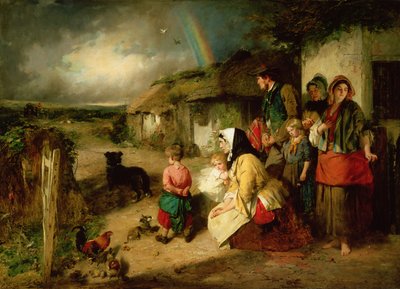 The First Break in the Family by Thomas Faed