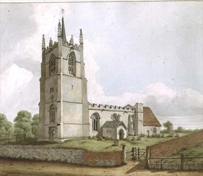 Great Barford Church, Bedfordshire by Thomas Fisher