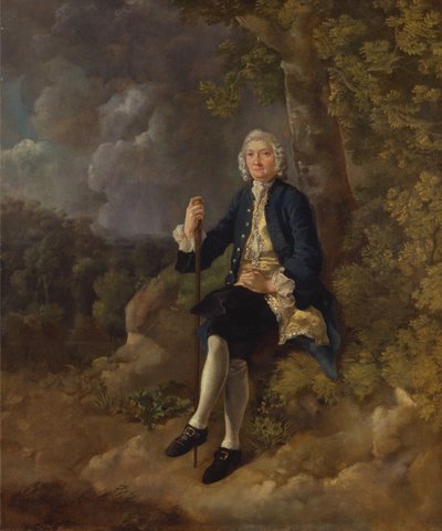 Clayton Jones, 1744 to 1745 by Thomas Gainsborough