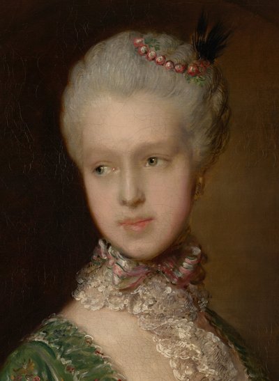 Elizabeth Wrottesley, later Duchess of Grafton by Thomas Gainsborough