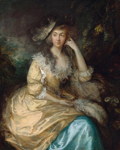 Frances Susanna, Lady de Dunstanville by Thomas Gainsborough