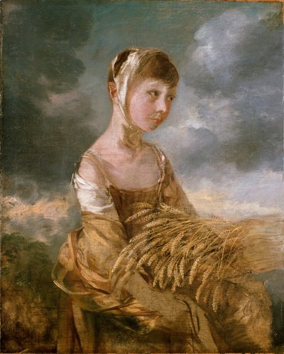 Margaret Gainsborough gleaning by Thomas Gainsborough