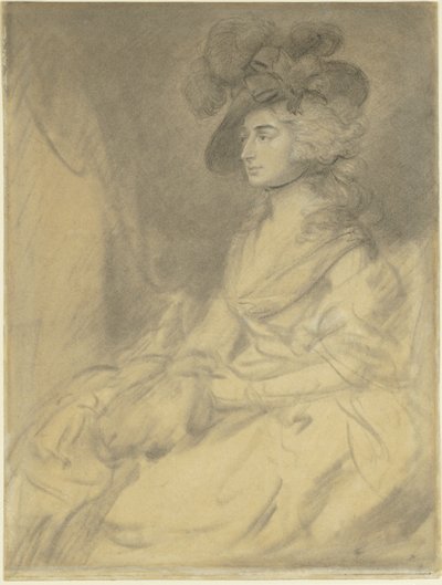 Mrs. Sarah Siddons by Thomas Gainsborough