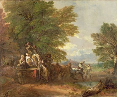 The Harvest Wagon by Thomas Gainsborough