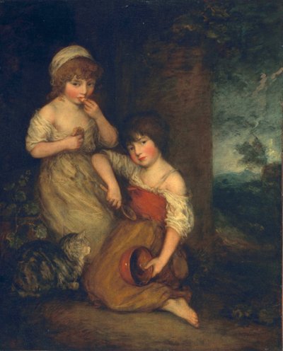 Young Hobbinol and Ganderetta by Thomas Gainsborough