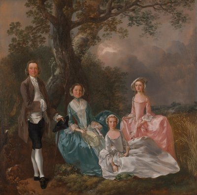 The Gravenor Family by Thomas Gainsborough RA