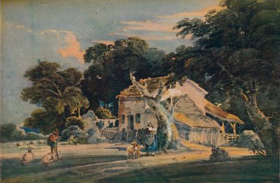 Devonshire Farm, c1798 by Thomas Girtin