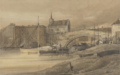 Ouse Bridge, York by Thomas Girtin
